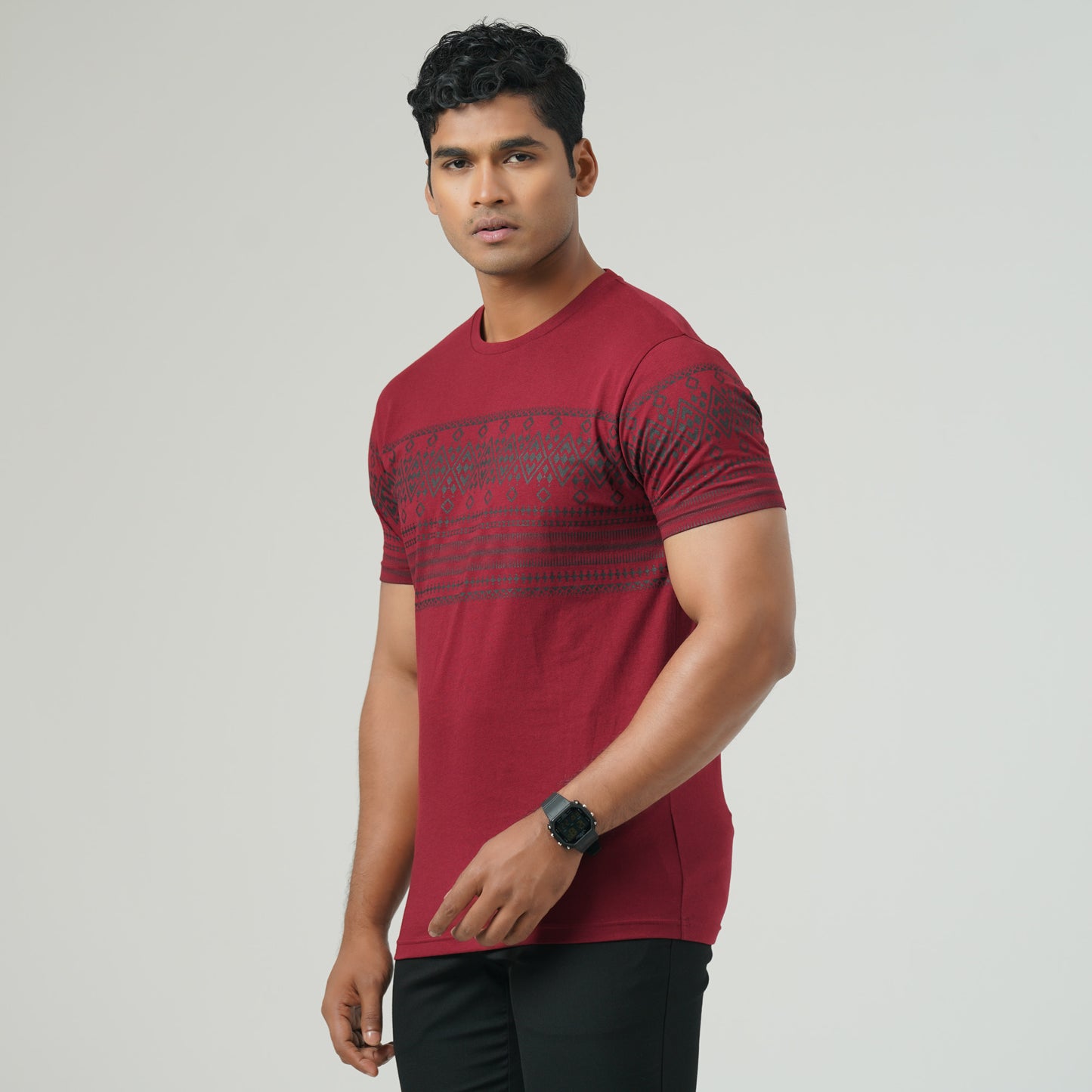 Mens Maroon T-Shirt