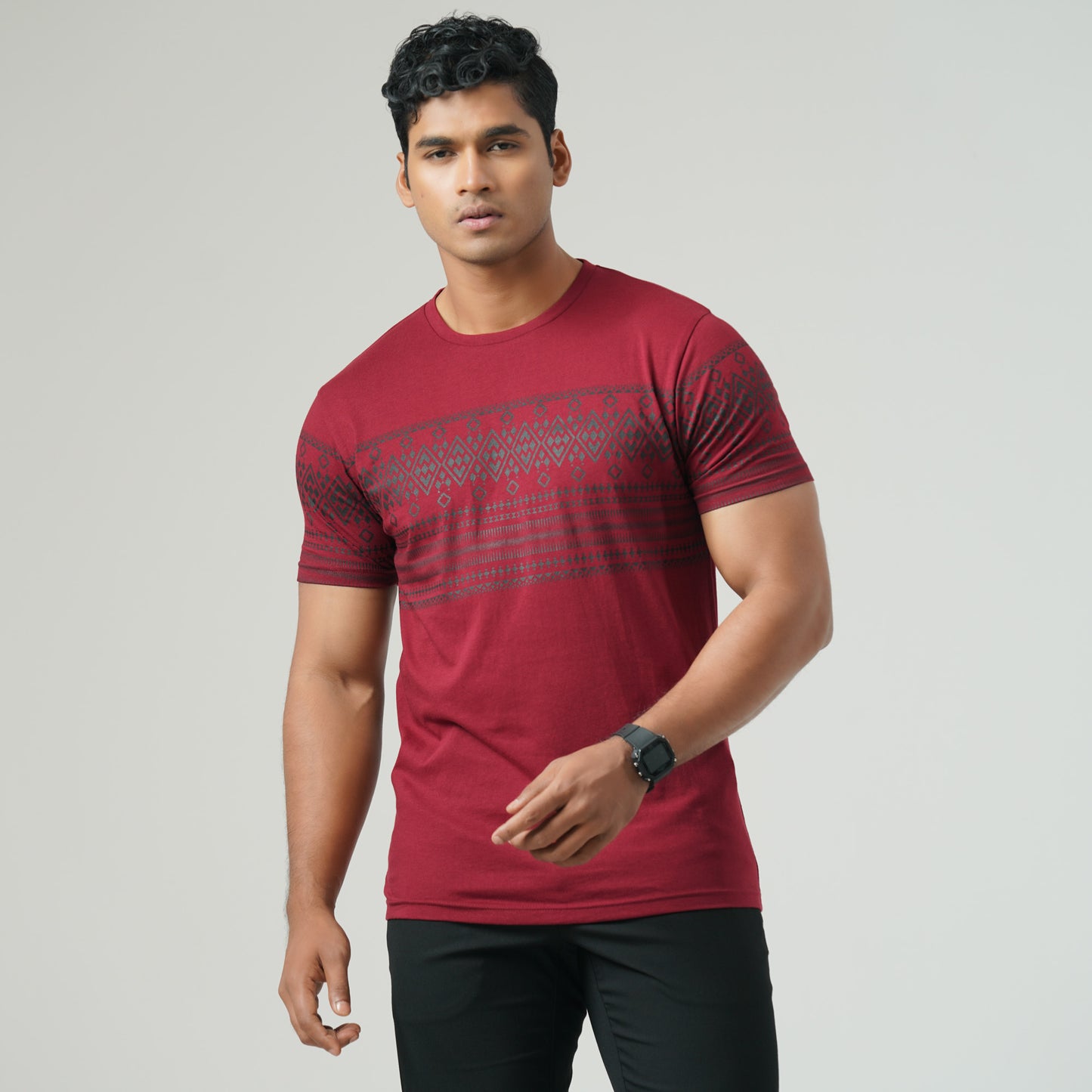 Mens Maroon T-Shirt