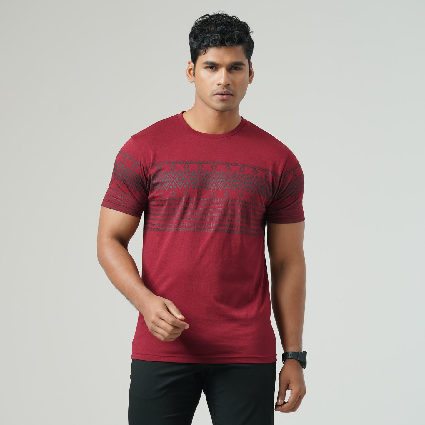 Mens Maroon T-Shirt