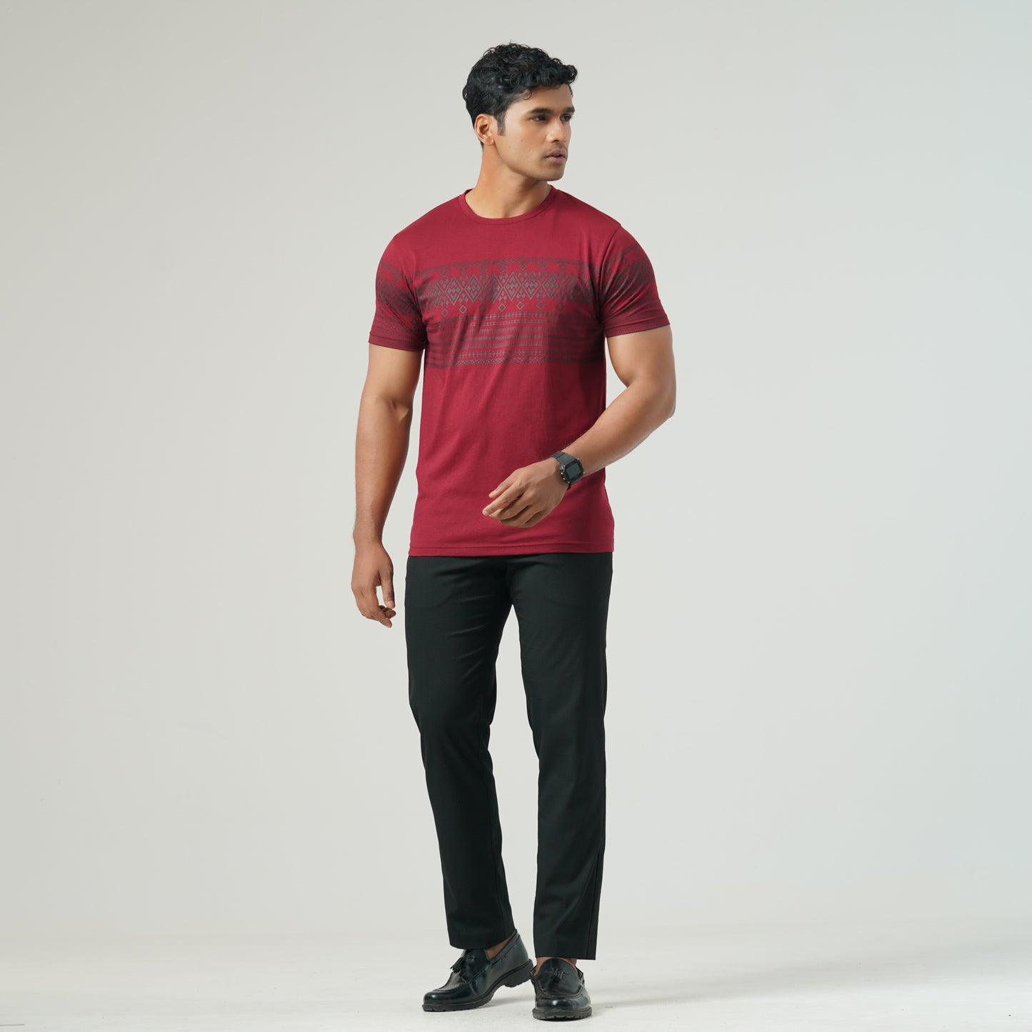 Mens Maroon T-Shirt