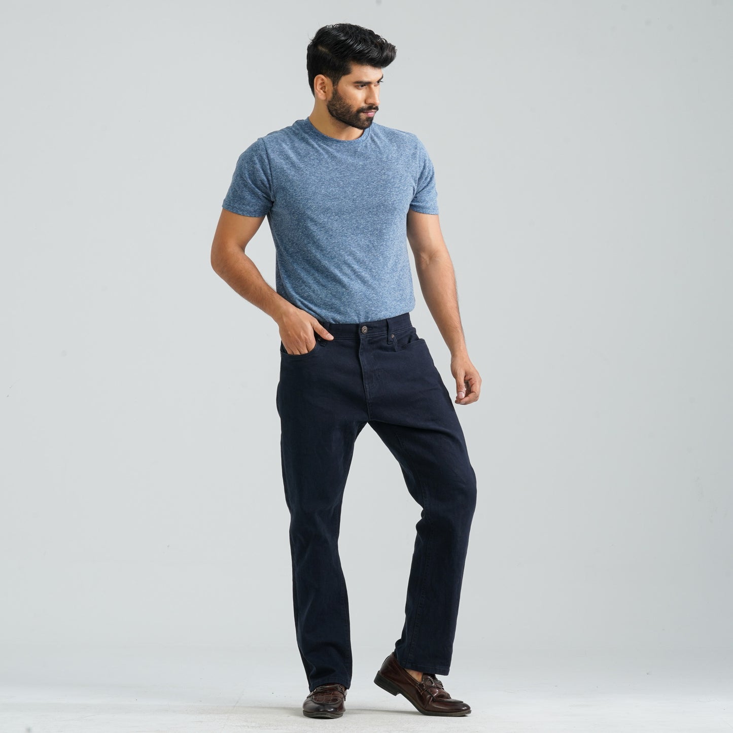Men's Navy Twill Pant