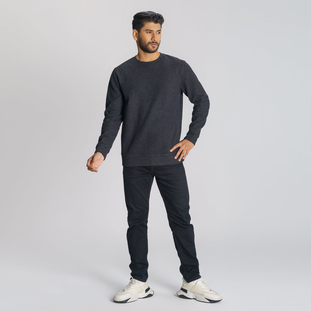 Mens Black Sweatshirt