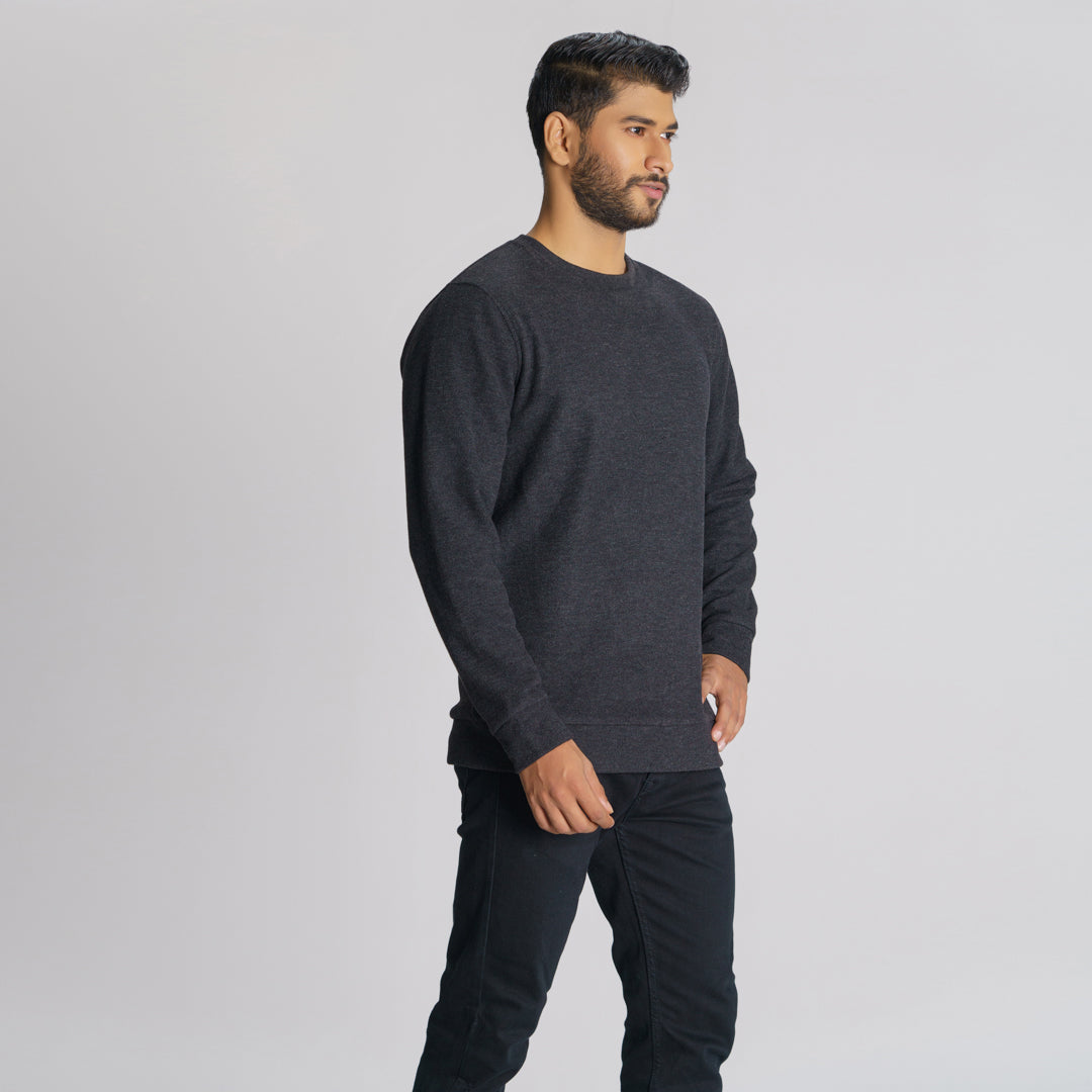 Mens Black Sweatshirt