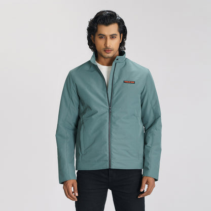 Mens Quilting Balsam Green Jacket