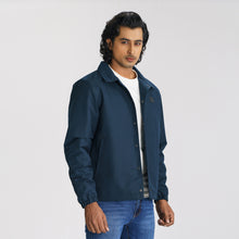 Load image into Gallery viewer, Men’s Navy Shacket
