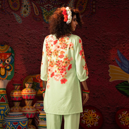Womens Paste Two Piece Set