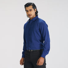 Load image into Gallery viewer, Mens Navy Formal Shirt
