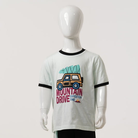 Baby Boys Sky Blue T-Shirt