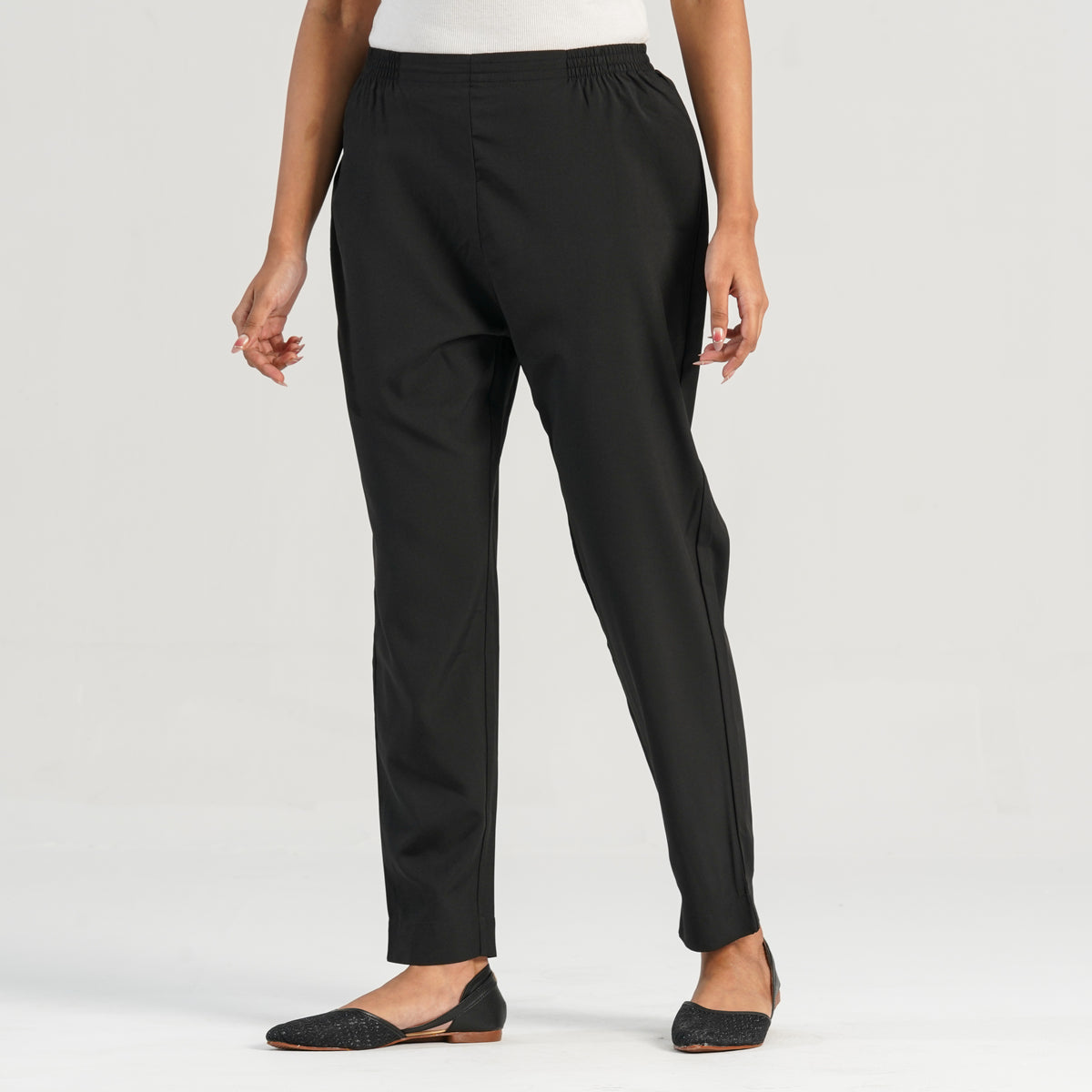 Womens Black Bottom