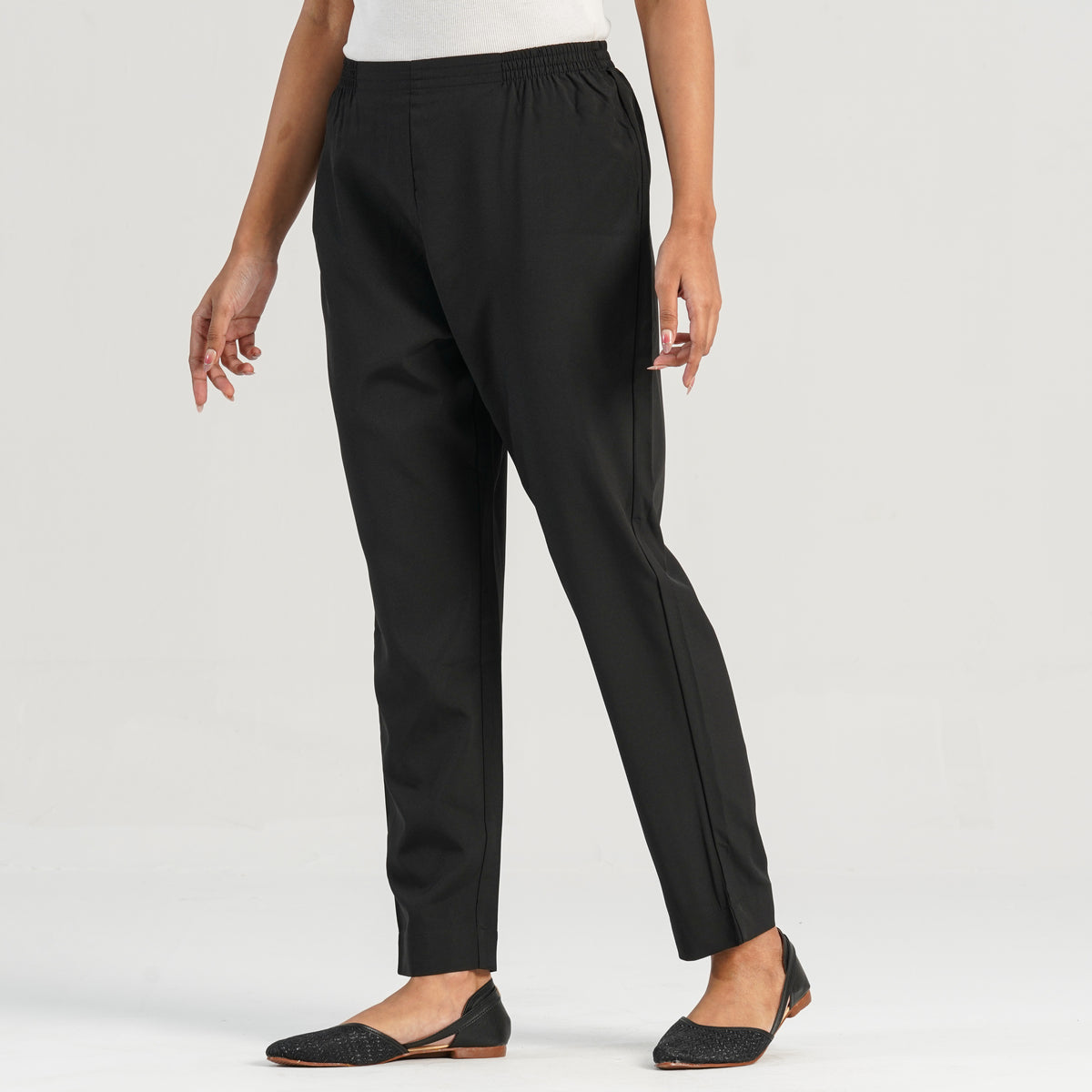 Womens Black Bottom