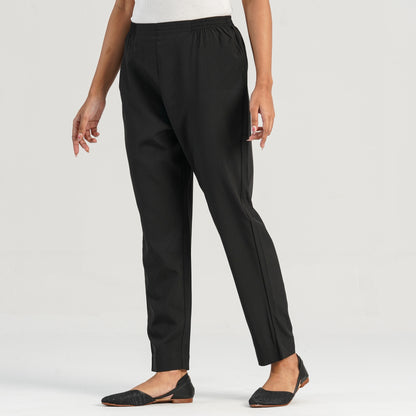 Womens Black Bottom