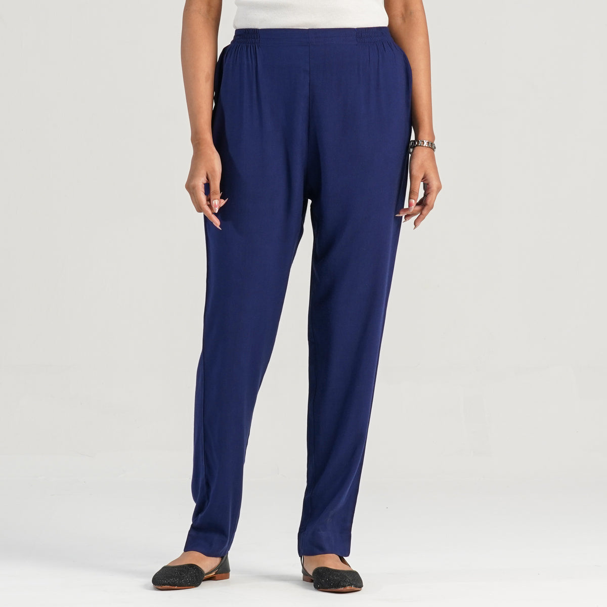 Womens Navy Bottom