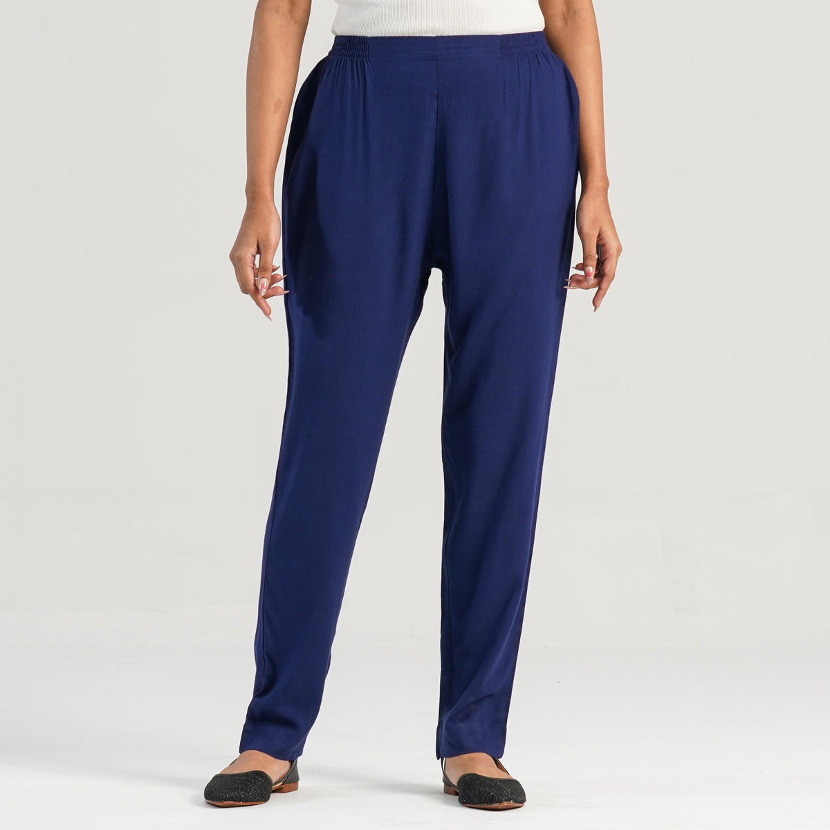 Womens Navy Bottom