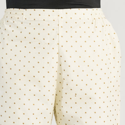 Women White Bottom