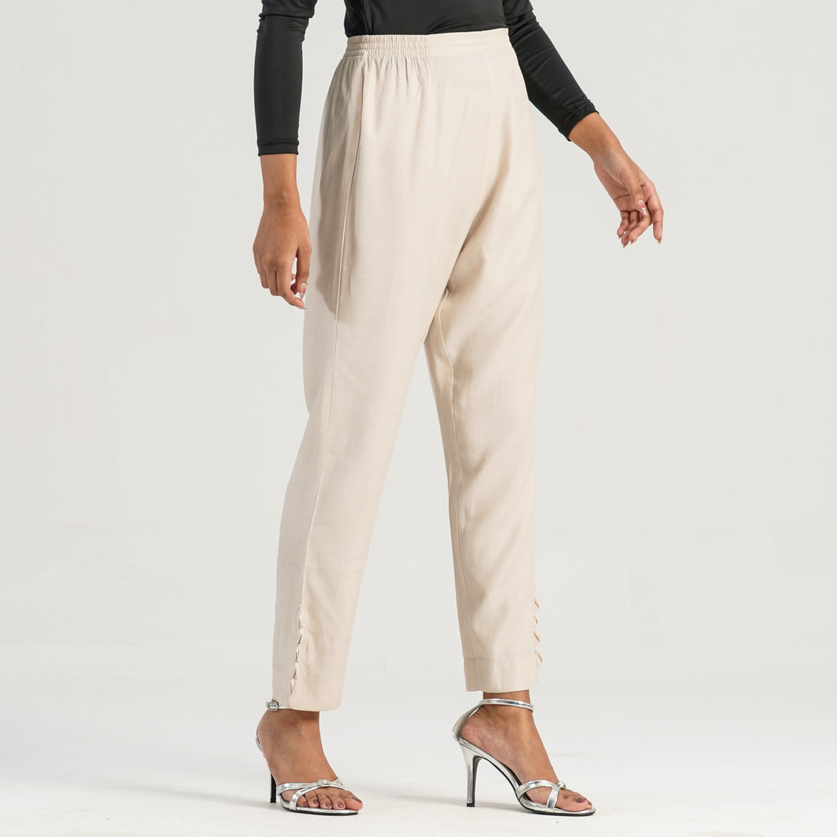 Womens Cream Bottom