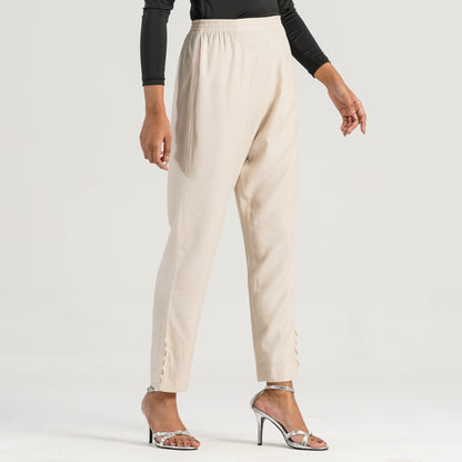 Womens Cream Bottom