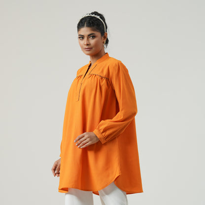 Womens Mustard Top