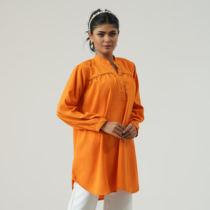 Womens Mustard Top