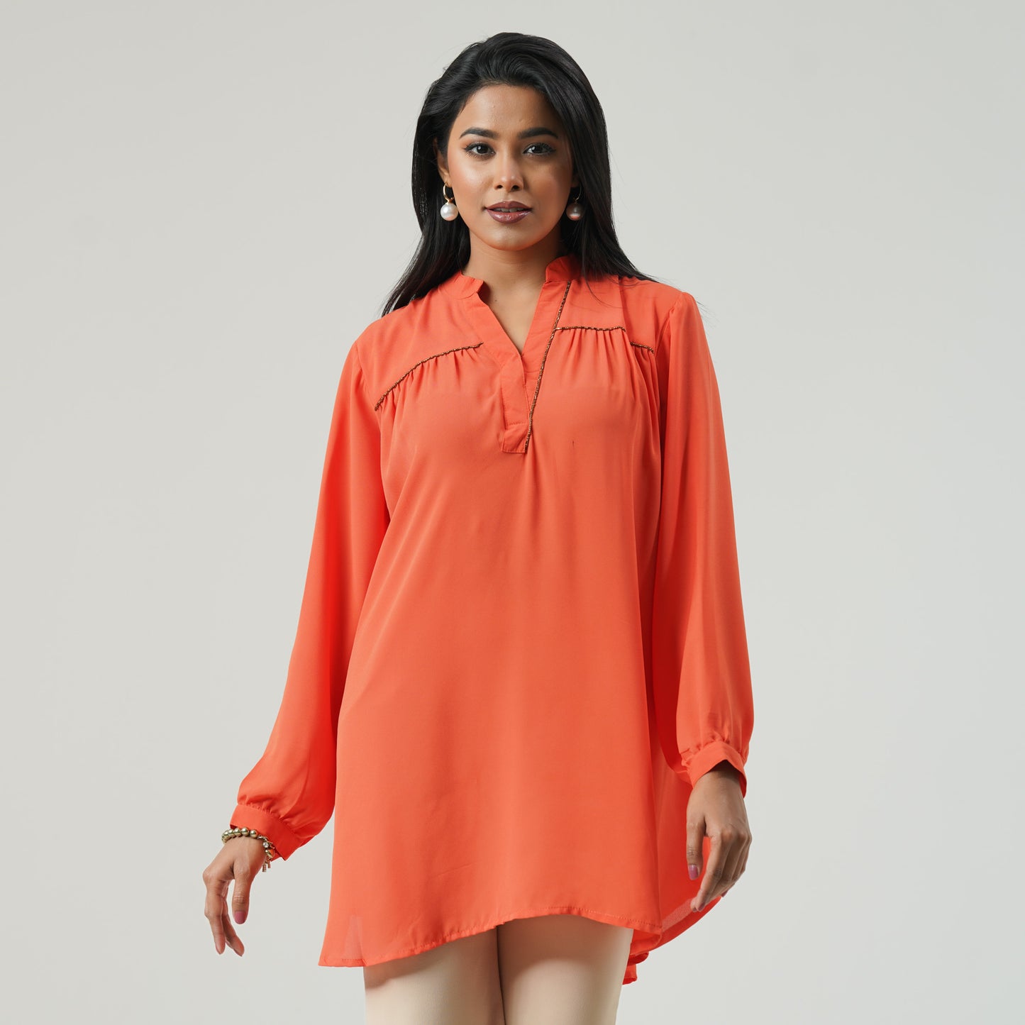 Womens Orange Top