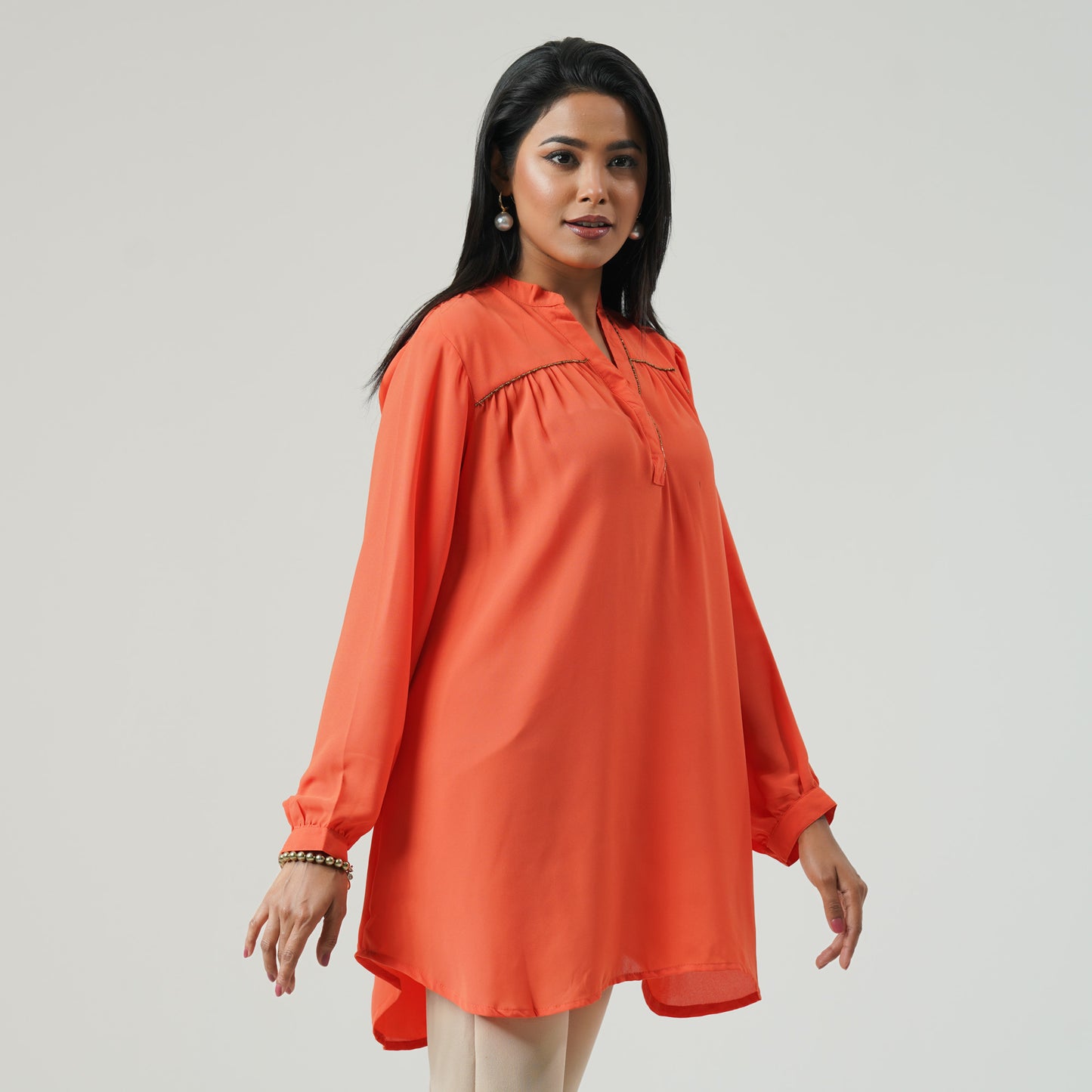 Womens Orange Top