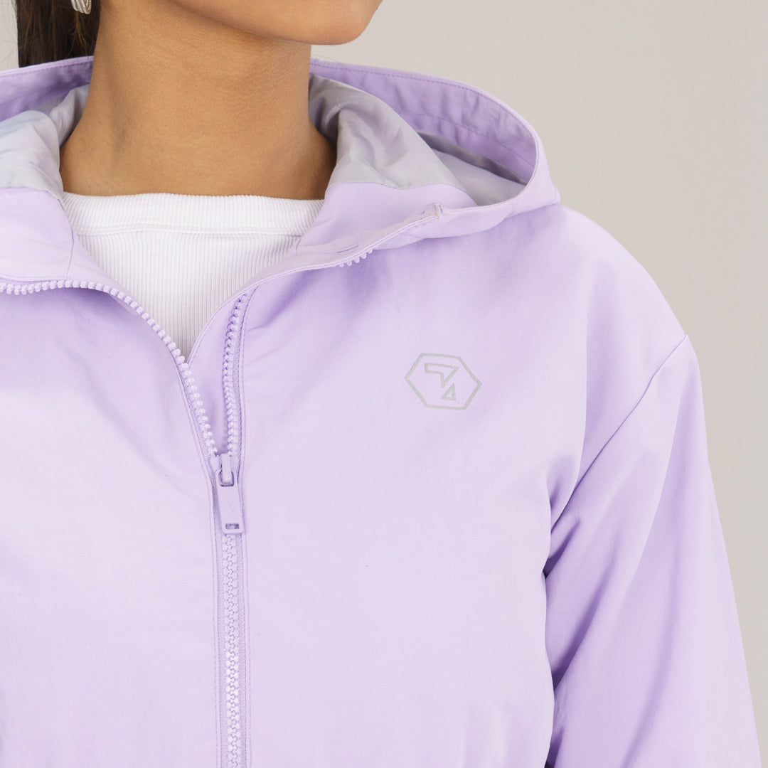 Womens Lavender Activewear Jacket