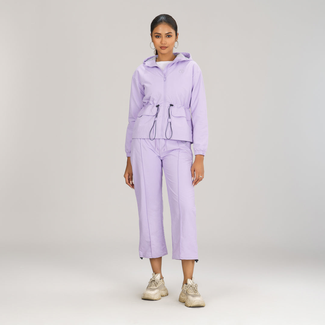 Womens Lavender Activewear Jacket