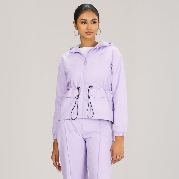 Womens Lavender Activewear Jacket