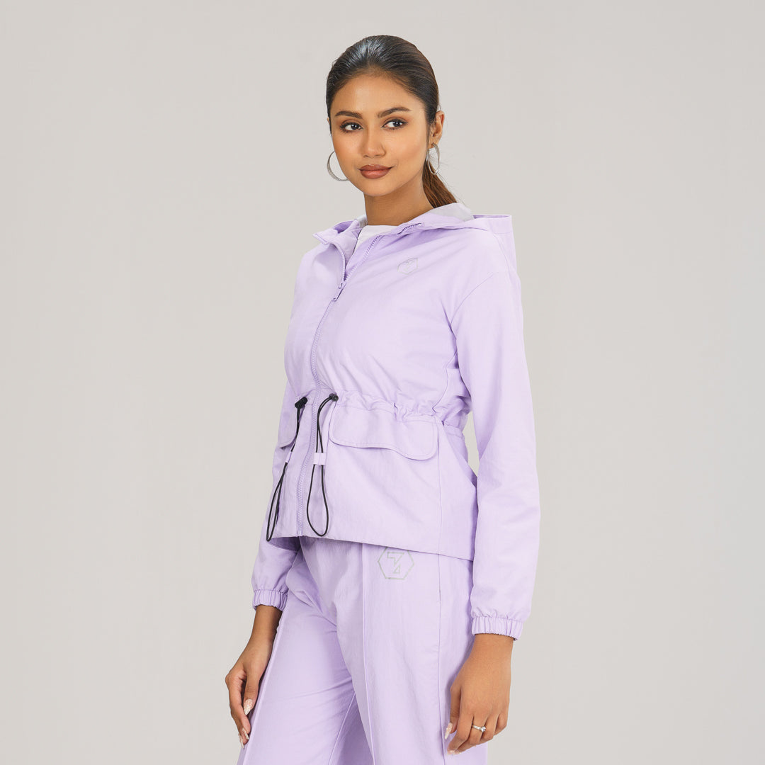 Womens Lavender Activewear Jacket