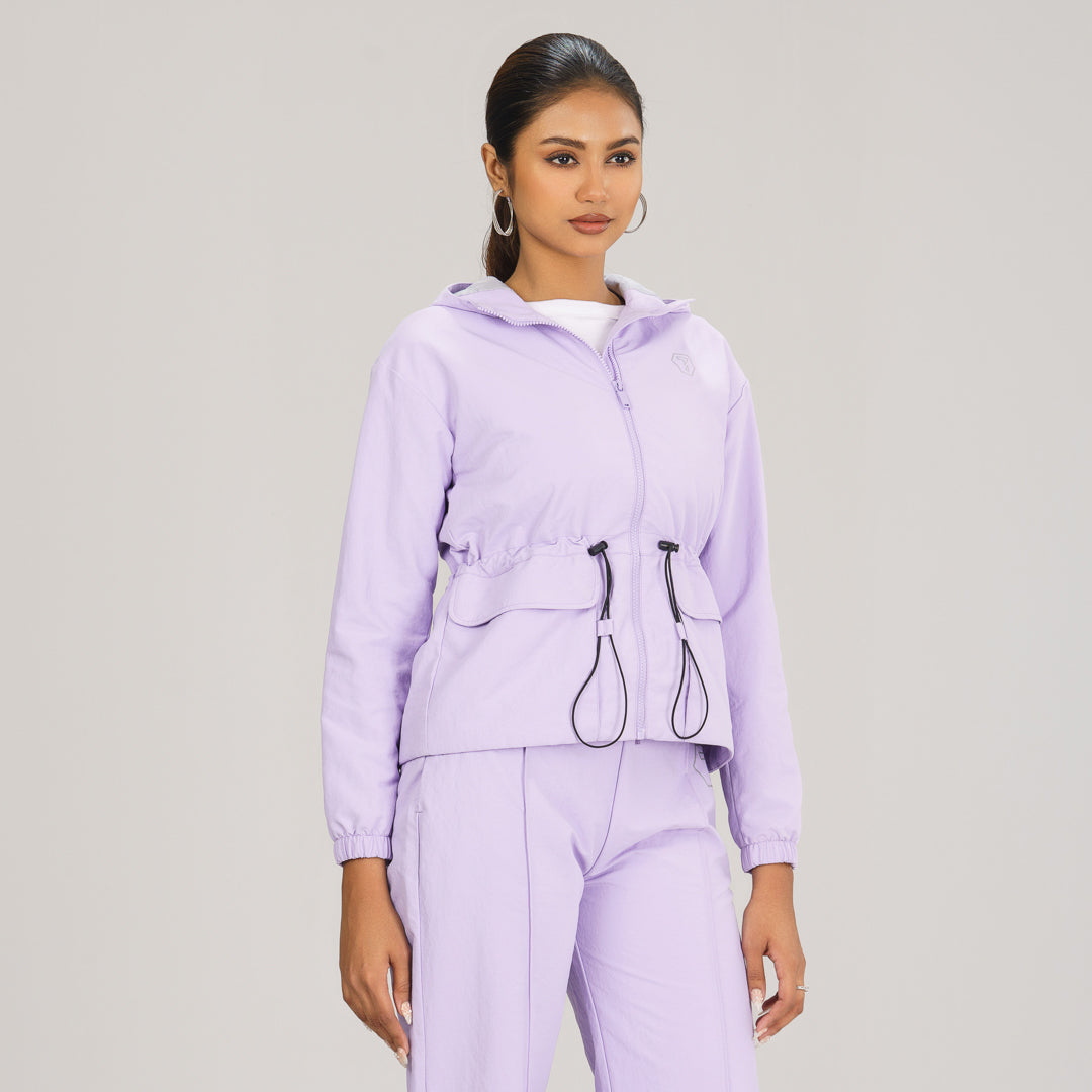 Womens Lavender Activewear Jacket