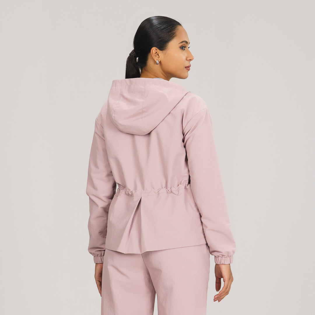 Womens Rose Pink Activewear Jacket