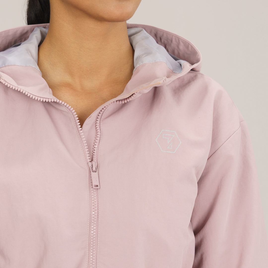 Womens Rose Pink Activewear Jacket