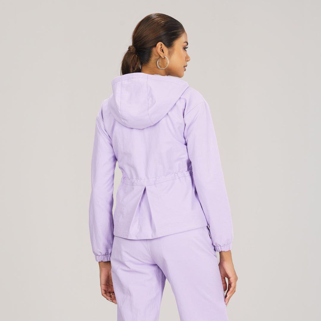 Womens Lavender Activewear Jacket