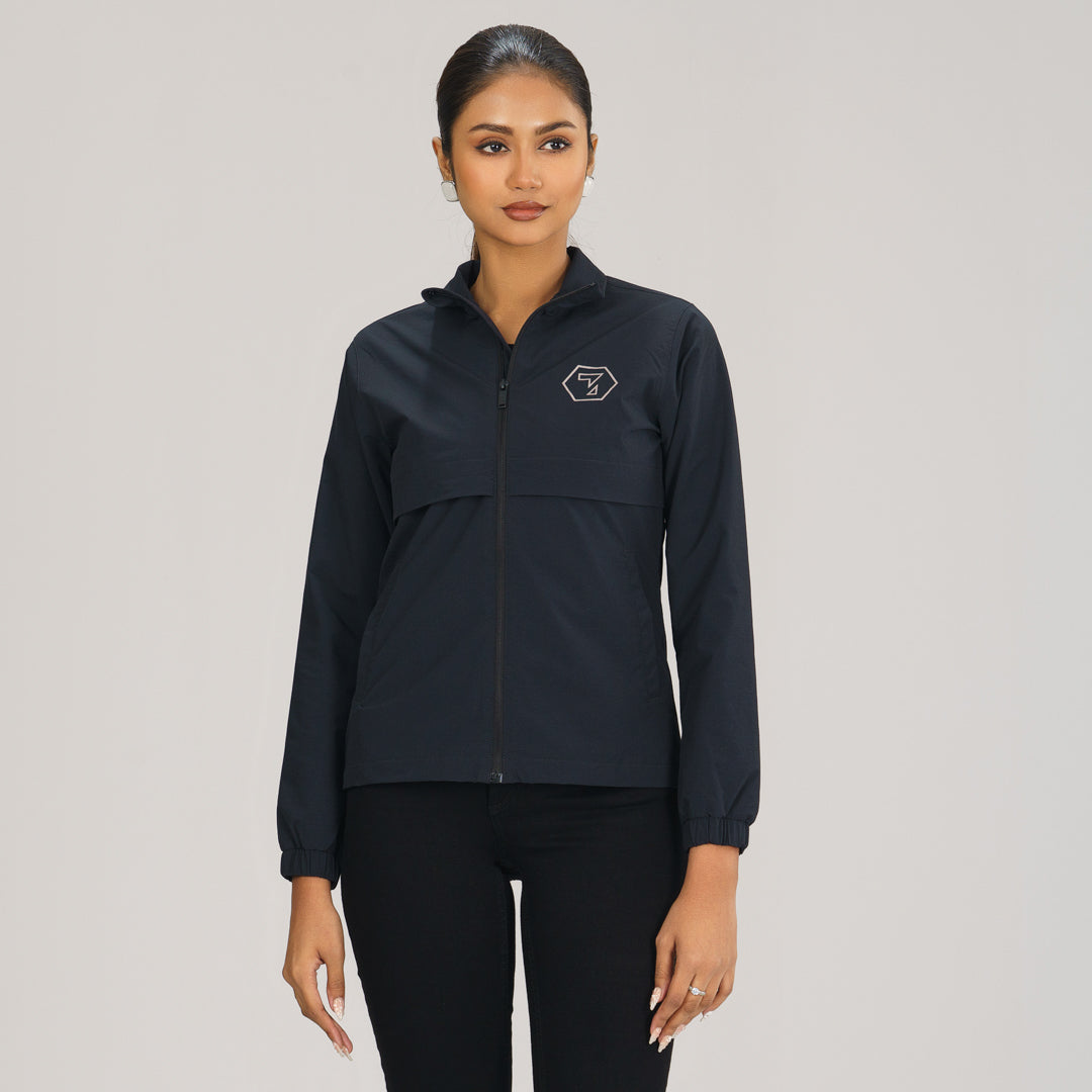 Womens Navy Active Jacket