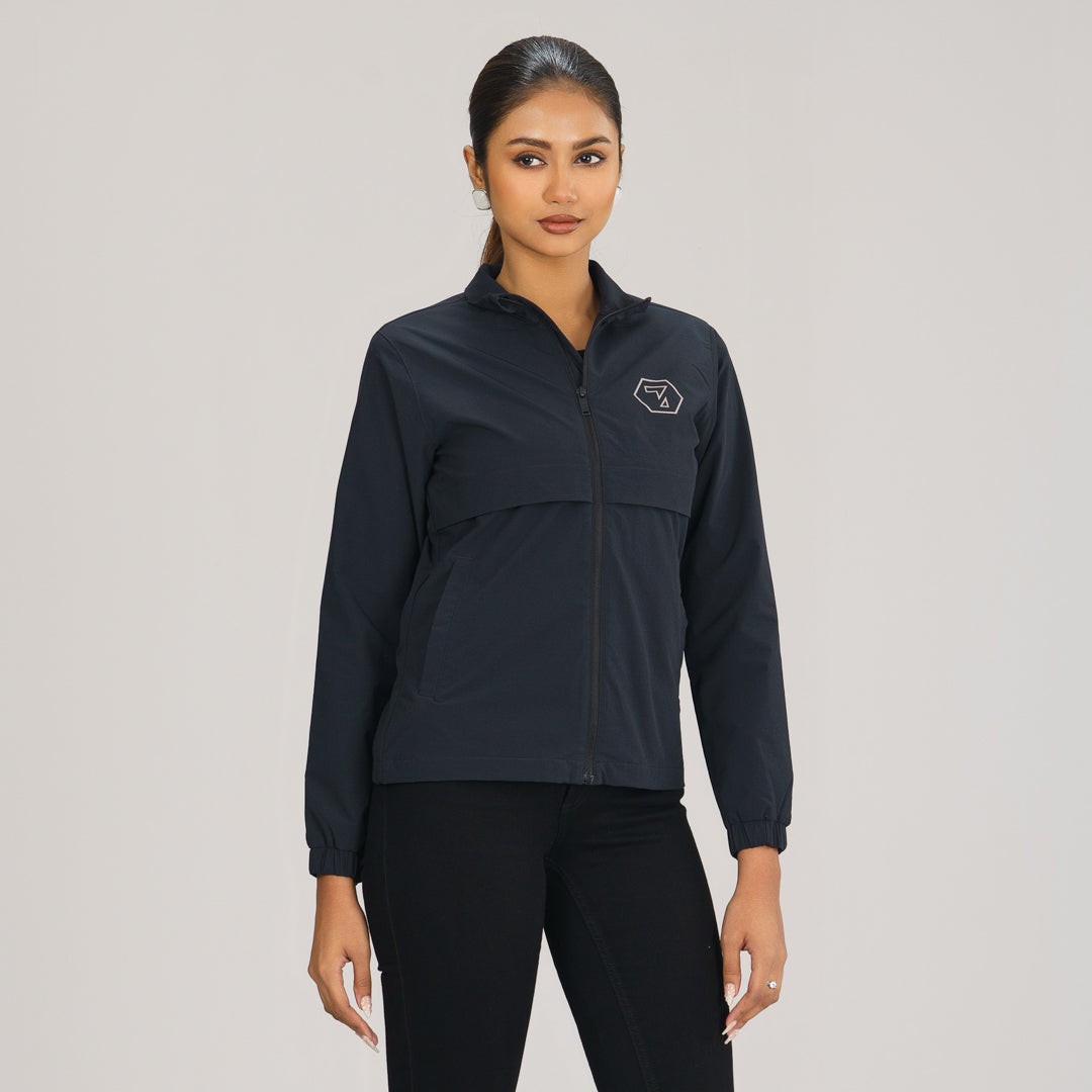 Womens Navy Active Jacket