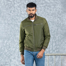 Load image into Gallery viewer, MENS BOMBER- OLIVE
