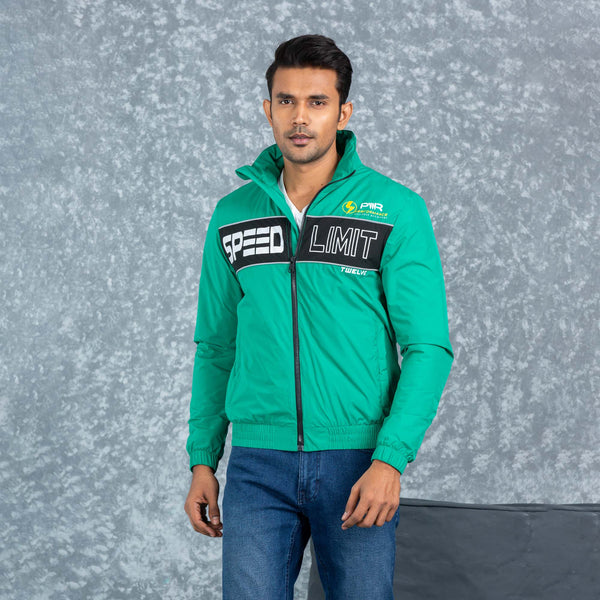 MENS BOMBER JACKET- GREEN