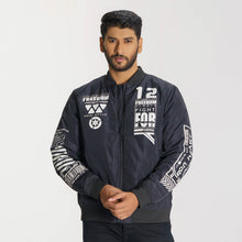 Load image into Gallery viewer, Mens Black  Bomber
