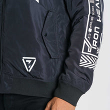 Load image into Gallery viewer, Mens Black  Bomber
