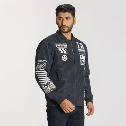 Mens Black  Bomber