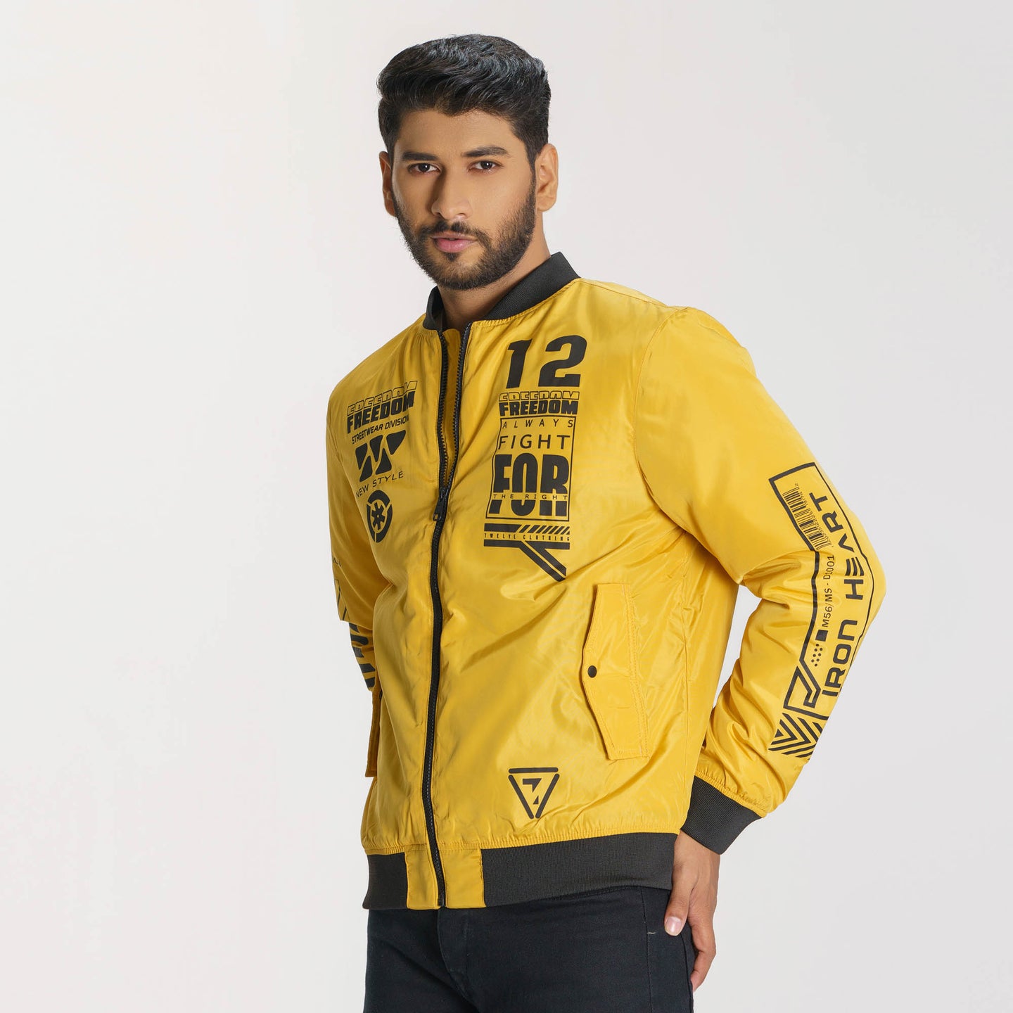 Mens Mustard Bomber