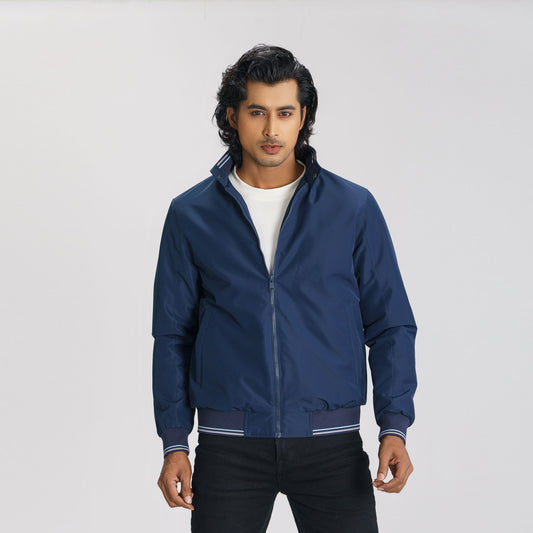 Mens Navy Bomber Jacket