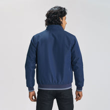 Load image into Gallery viewer, Men&#39;s Navy Bomber Jacket
