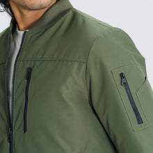 Load image into Gallery viewer, Mens Olive Bomber Jacket
