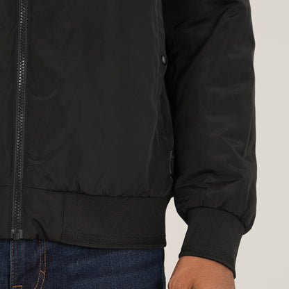 Mens Black Bomber Jacket