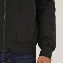 Load image into Gallery viewer, Mens Black Bomber Jacket
