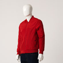 Load image into Gallery viewer, Mens Red Bomber Jacket
