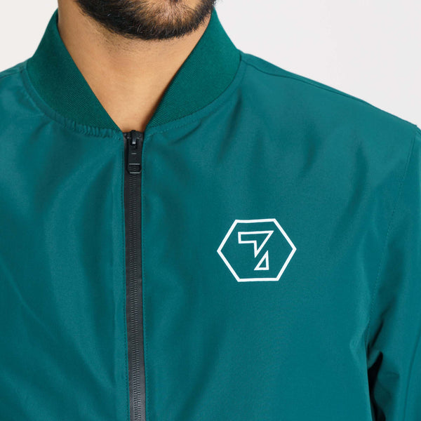 Mens Bomber Green