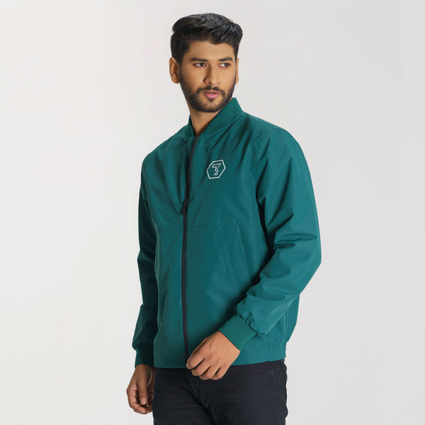 Mens Bomber Green