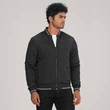 Load image into Gallery viewer, Mens Reversible Black Bomber
