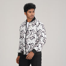 Load image into Gallery viewer, Mens Reversible Black Bomber
